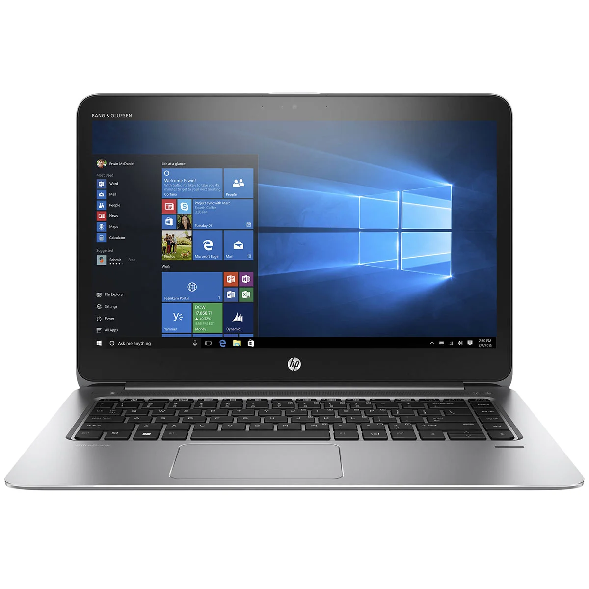 HP ELITEBOOK POLIO 1040 G3 CORE i5 6th Gen 8GB RAM 256GB SSD SN;5CD7475K8Q
